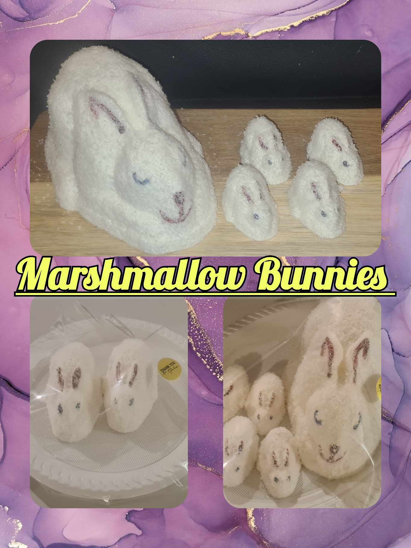 Marshmallow Bunny Large Icing sugar